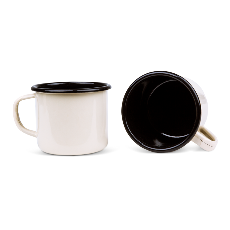 0,35l Emaille Kaffeebecher | Ebene B.