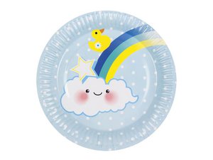 Boland Plates Baby boy paper 6 pieces