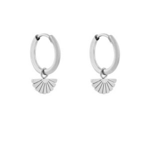 EARRINGS MINIMALISTIC FAN