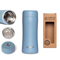 Tumbler Insulated double wall mug 2Go Lightblue 300 ml