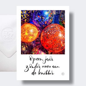 Op een jaar zonder *#@* aan de knikker