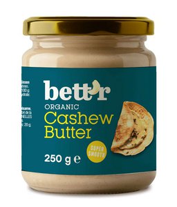 Cashew Butter, organic, Bett'r, 250g