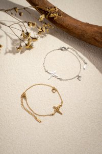 Armband mit Herzschlagmuster