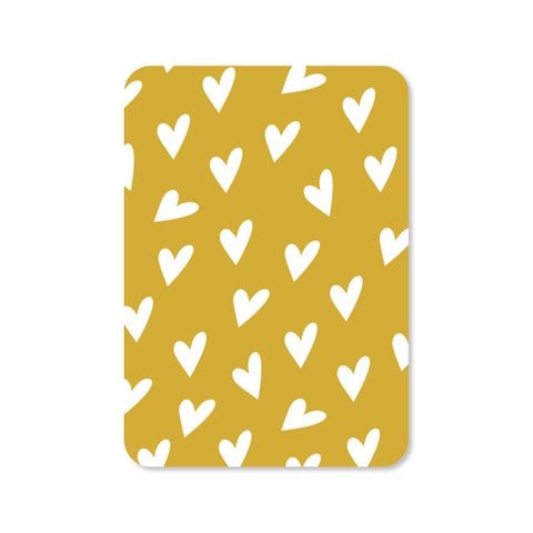 Kartenherzen - grün