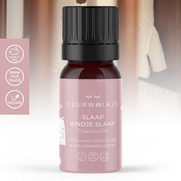 Sleep Baby Sleep - Fragrance Cloud® Blend - 100% Essential Oil - 5 ML - Recommended price €11,95. This essential oil blend is designed to promote relaxation and sleep. It contains a combination of natural essential oils known for their calming properties.
