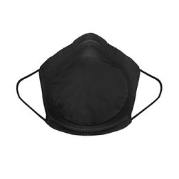 Gorro bucal deportivo lavable 1 capa Negro