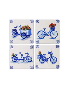 Onderzetters Fiets 4 stuks