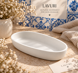LAVURI La Gondola – Handgefertigtes Deko-Tablett, DIY-Schüssel