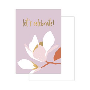 Spring Fever mini cards - 20 pieces - lilac
