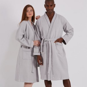 Zen katoenen unisex badjas