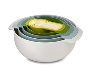 Joseph Joseph - Nest bowls and measuring spoons set of 9 pieces - Blue