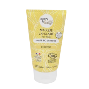 Nourishing hair mask Shea and Monoï - Born to Bio 150mL