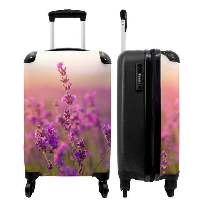 Floral hand luggage shops suitcase