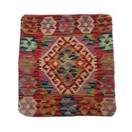 Kilim Ręcznie tkana poszewka na poduszkę orzechową