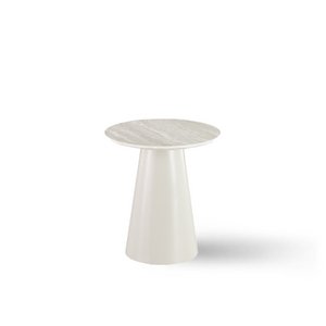 Tottie slanke bijzettafel [travertine] [45 cm]