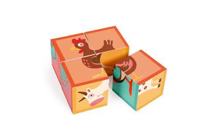 Blockpuzzle - Bauernhof