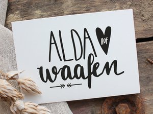 ALDA WAAFEN - regionale Postkarte A6