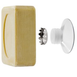  Jumbo Protector 220g Magnetic Soap Holder Soap Dish - Large yellow soap dish with magnetic holder for easy storage and display.