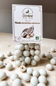 Coconut white chocolate hazelnuts