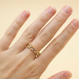 Allon – Vintage Pavé-Diamantring