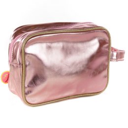 Toilettas Poes met roze bril