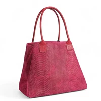 Sac cuir LOLA - Fuchsia - Made in Italy