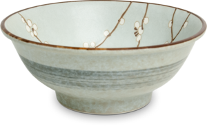 Edo Hanagreen Bowl 22x9cm, porcelain, Japan