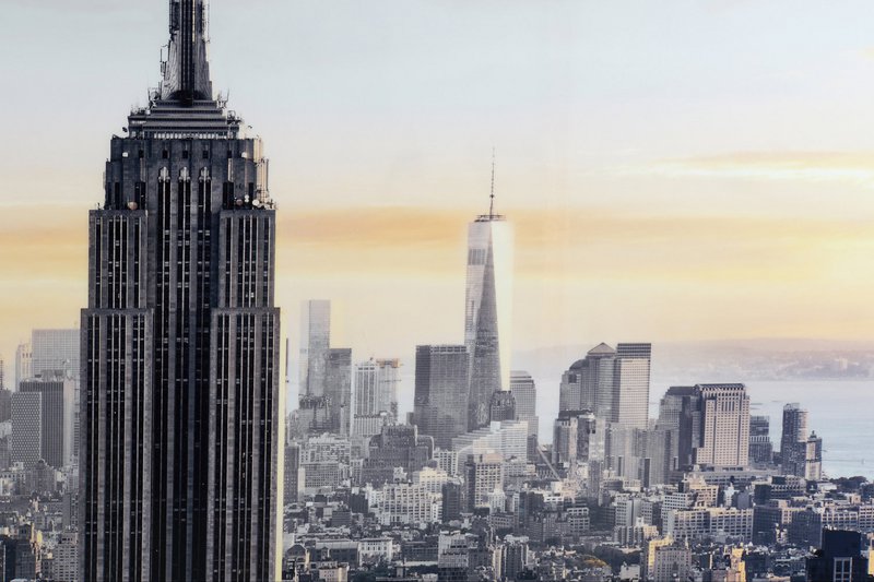 QUADRO TELA PS 144X3,5X84 NEW YORK CON CORNICE CU159486