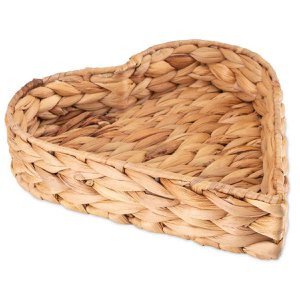 Hartvorm, gevlochten van waterhyacint