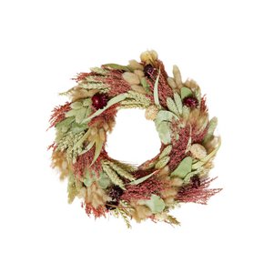 Dried Flowers Wreath Rosewood