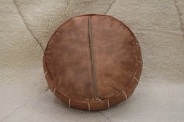 Chokoladebrun marokkansk puf