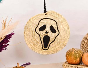 Enge schedel! Halloween-wanddecoratie