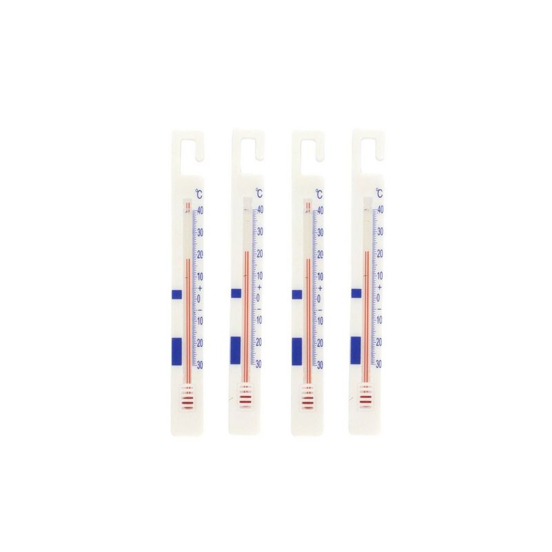 Lot de 4 thermomètres réfrigérateur FM Professional