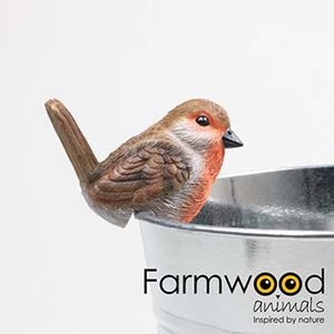 Pot hanger bird robin