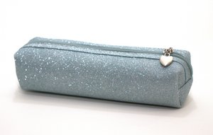 Moon - The Mint glitter pencil case