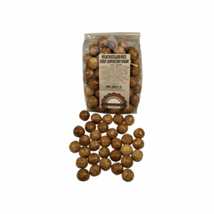 Melkchocolade-rice crisp cappuccino smaak 200 gram