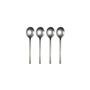 Leeff Spoons Charlot, set of 4 silver