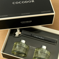Cocodor Gift Set | 2 diffusers: Black Edition Diffuser 200ml  + White Flower 200ml