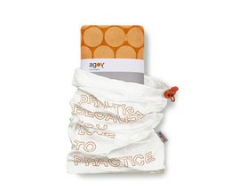 Gecko Touch Yoga håndklæde - Desert Orange