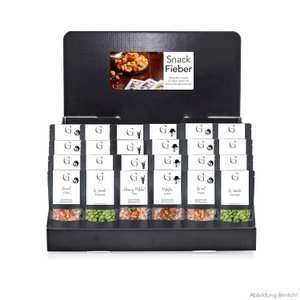 Snack fever - display 24 pieces