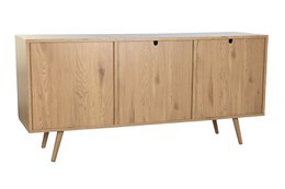 BUFFET MDF MÉTAL 160X45X75 NATUREL MB203020