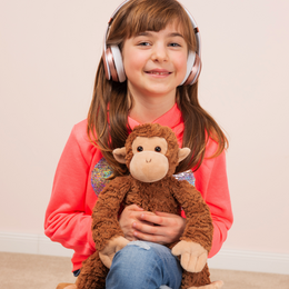 Monkey Yoyo 39 cm - plys legetøj - blødt stykke legetøj