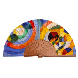 Robert Delaunay Print Hand Fan Elise