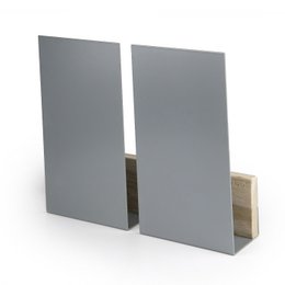 Wandtijdschriftenrek WINGS, wit, grijs, groen, zwart