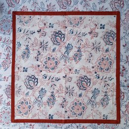 Tovagliolo 'Fiore' Rosso/Blu