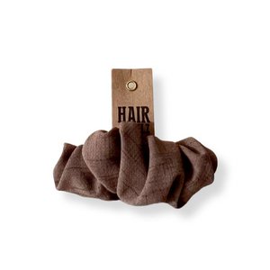 Scrunclip "Linnen Taupe"