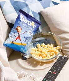 Quinoa Snacks Sea Salt, organic, Bett'r, 50g