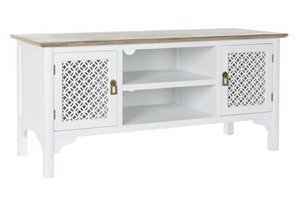FIR TV CABINET 120X45X58 WHITE MB181206