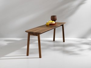 Bench 'Cabin Essence' 170x32cm H44cm walnut