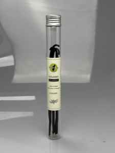 Tubes of 3 vanilla pods